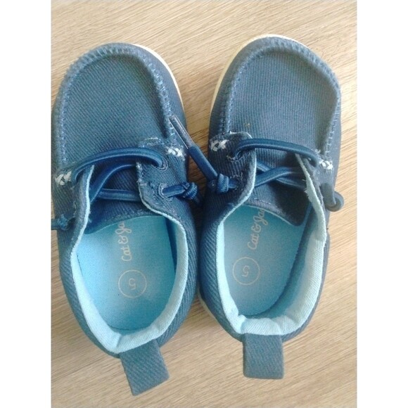Cat & Jack boys slip on shoe size 5 blue - Picture 4 of 5